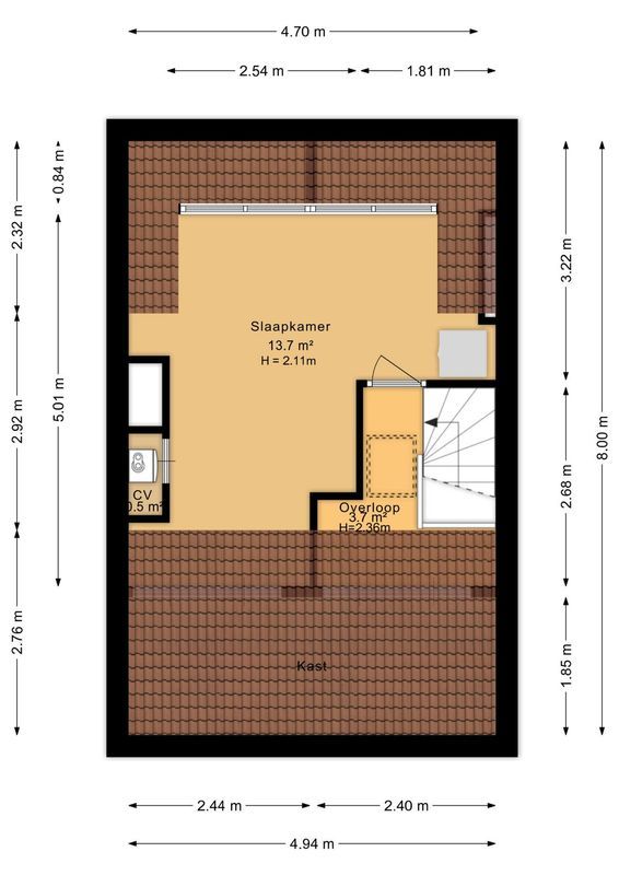 Hooft Graaflandstraat 69 Floorplan Blur 2