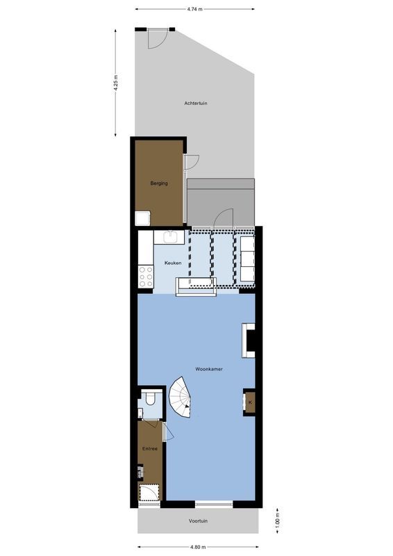 Croesestraat 130 Floorplan Blur 3