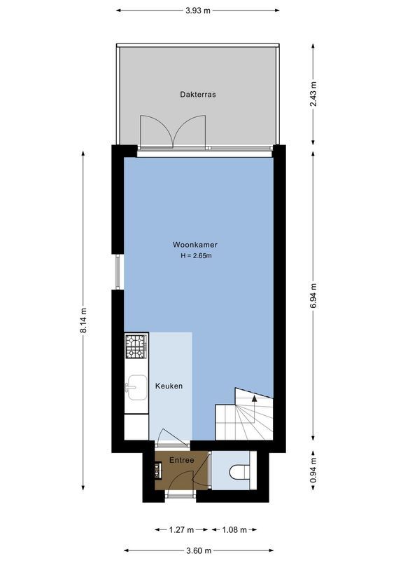 Waalstraat 121-C Floorplan Blur 0