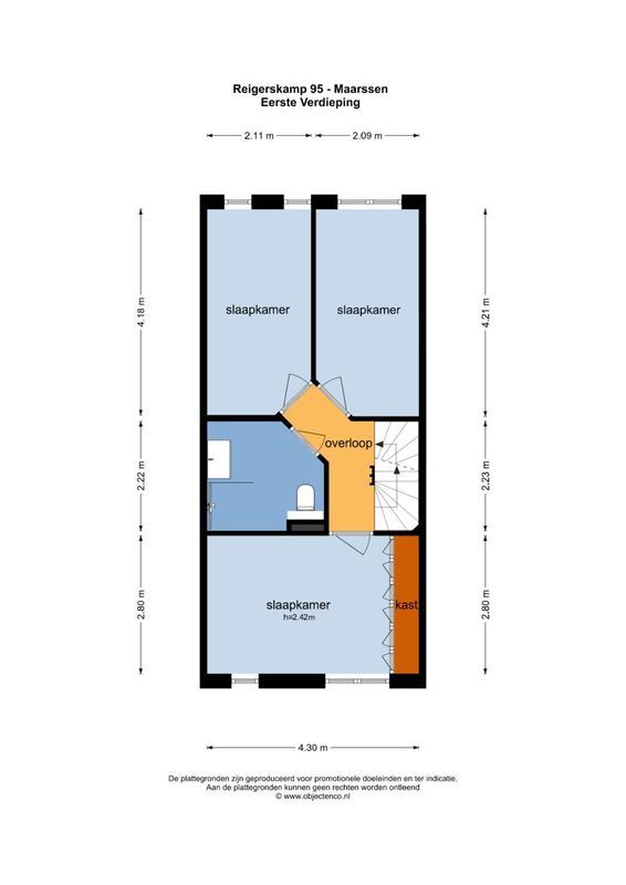 Reigerskamp 95 Floorplan Blur 1