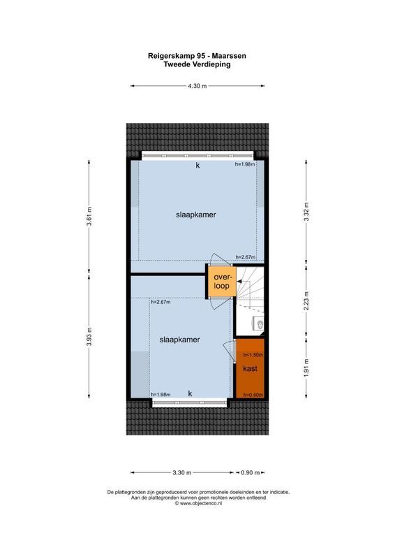 Reigerskamp 95 Floorplan Blur 2