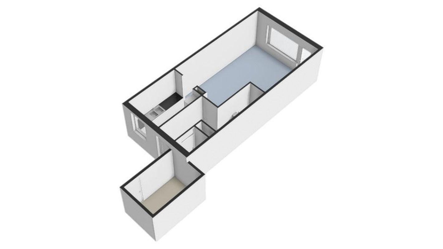 Reigerskamp 95 Floorplan Blur 5