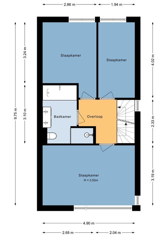 Waterstede 106 Floorplan Blur 1