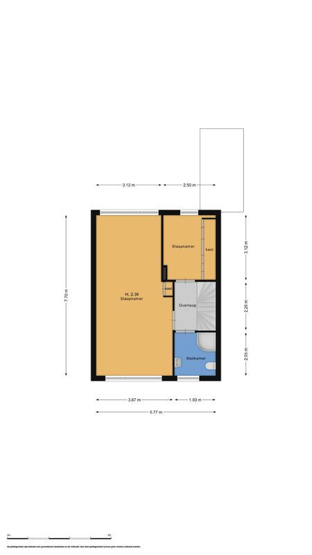 Ten Veldestraat 75 Floorplan Blur 2