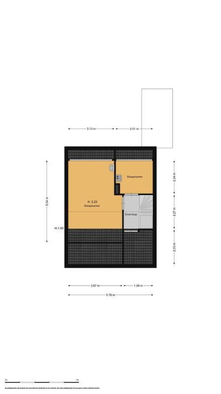 Ten Veldestraat 75 Floorplan Blur 3