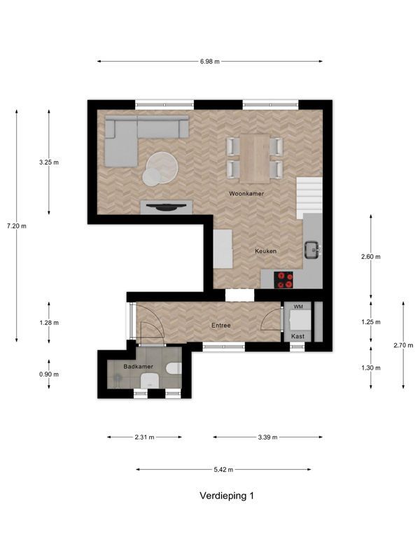 Herenstraat 8 Floorplan Blur 0
