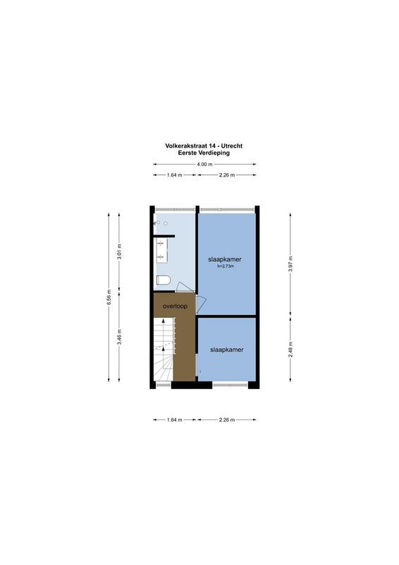 Volkerakstraat 14 Floorplan Blur 1