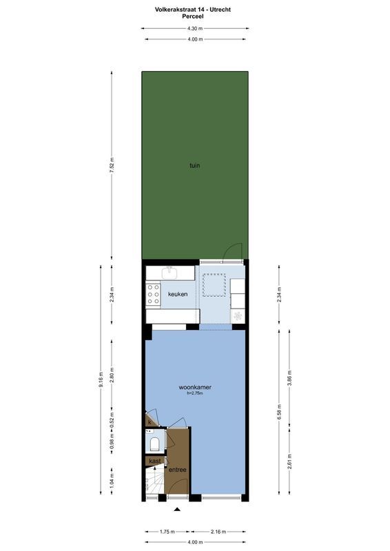 Volkerakstraat 14 Floorplan Blur 3
