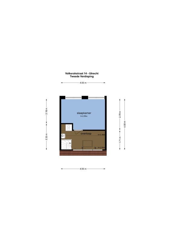 Volkerakstraat 14 Floorplan Blur 2