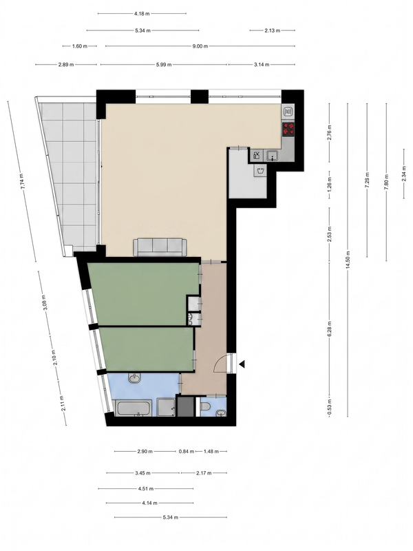 Lloydkade 757 Floorplan Blur 0