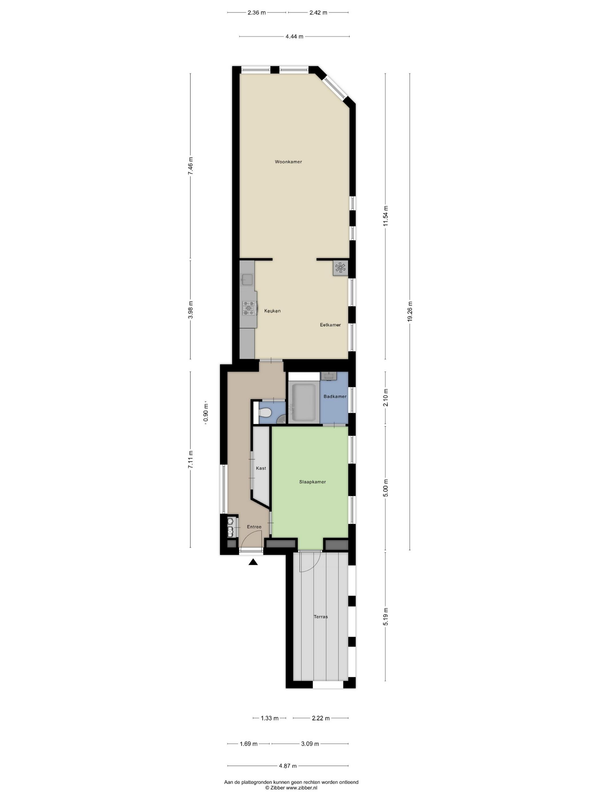 Zinkerstraat 5 Floorplan Blur 0