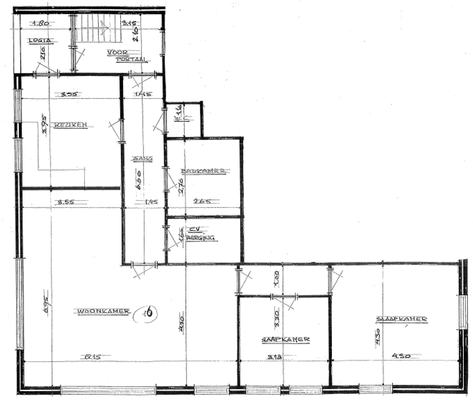 Brugstraat 16 Floorplan Blur 0