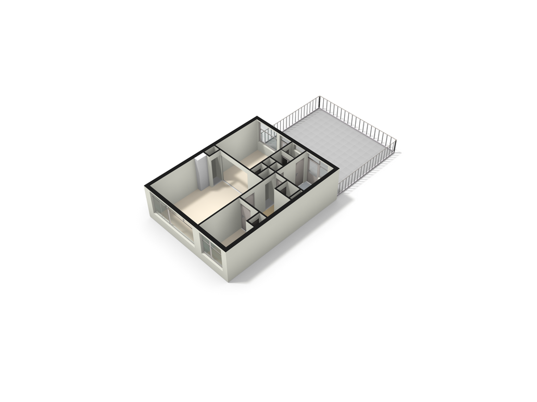 Van Nesstraat 17-A Floorplan Blur 4