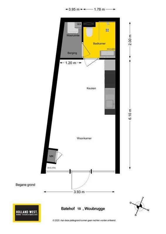 Batehof 17-a Floorplan Blur 0
