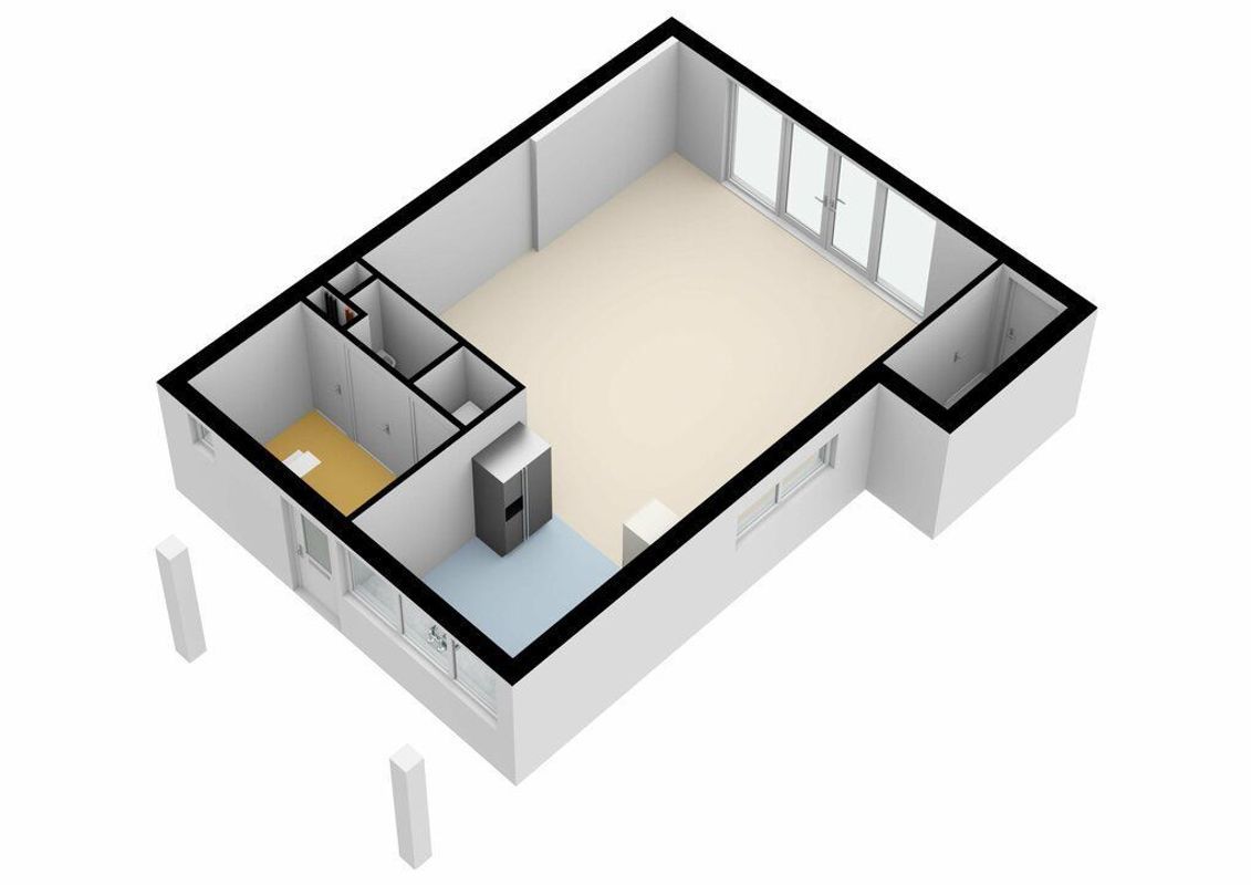 Jan van Henegouwenstraat 40 Floorplan Blur 1