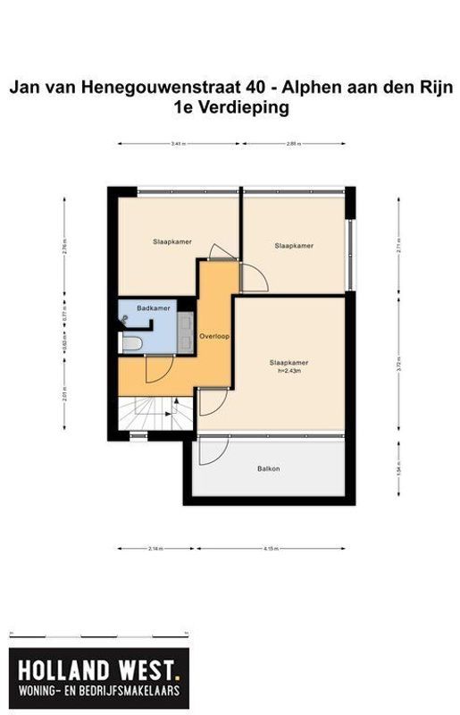 Jan van Henegouwenstraat 40 Floorplan Blur 2