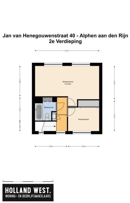 Jan van Henegouwenstraat 40 Floorplan Blur 4