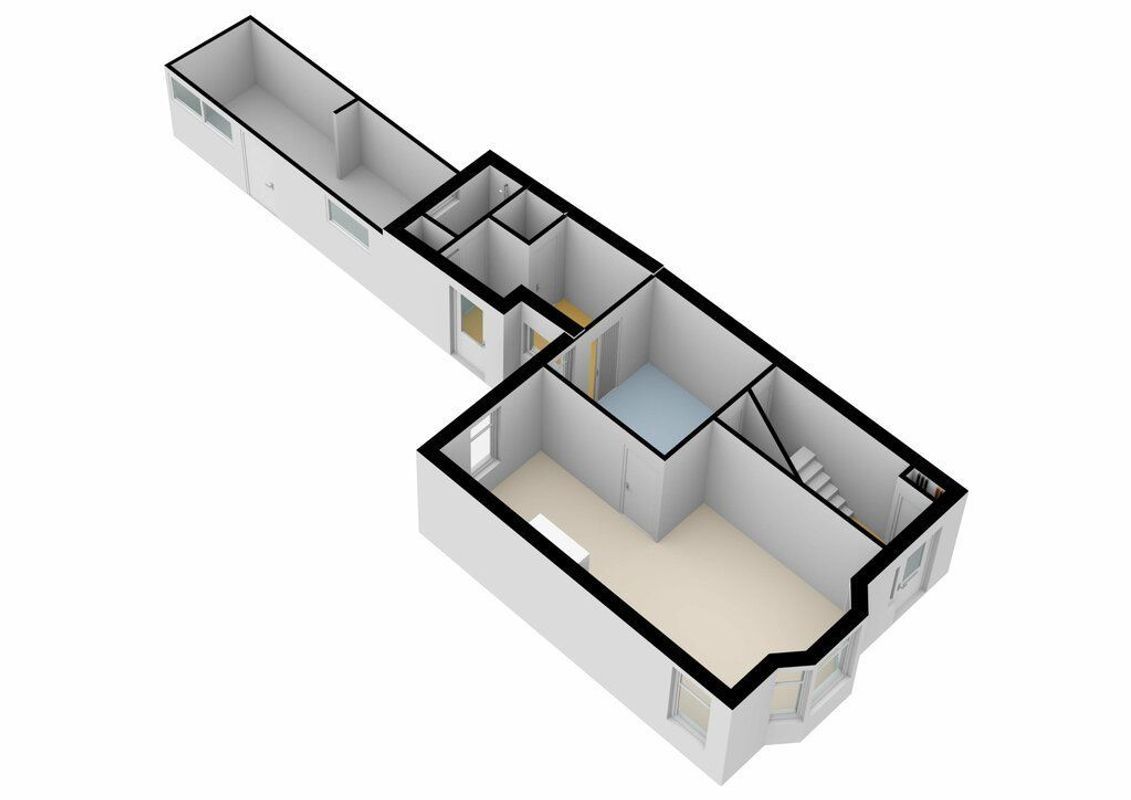 Kerkweg 9 Floorplan Blur 1