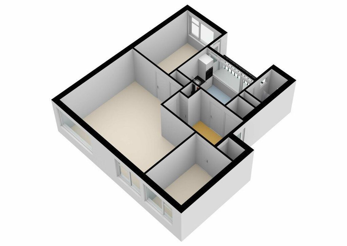 Prinses Marijkestraat 59 Floorplan Blur 1