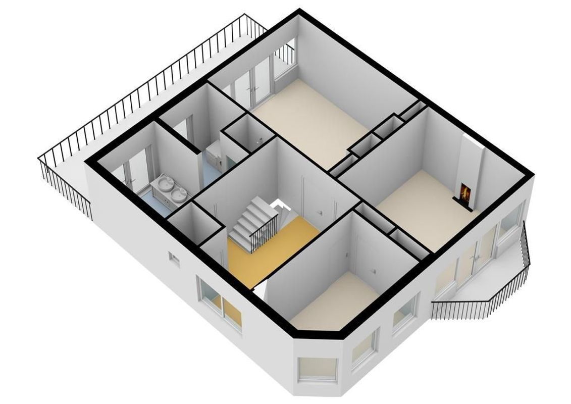 Stationsstraat 5 Floorplan Blur 3