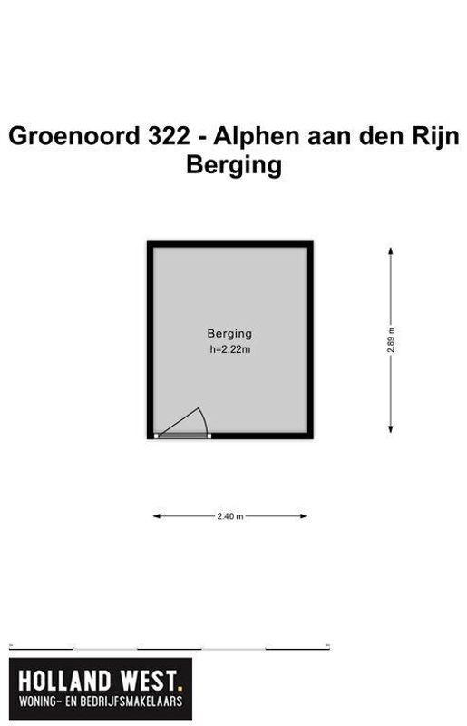 Groenoord 322 Floorplan Blur 1