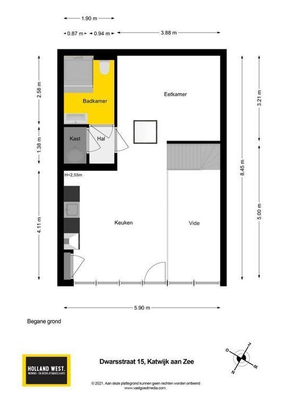 Dwarsstraat 15 Floorplan Blur 0