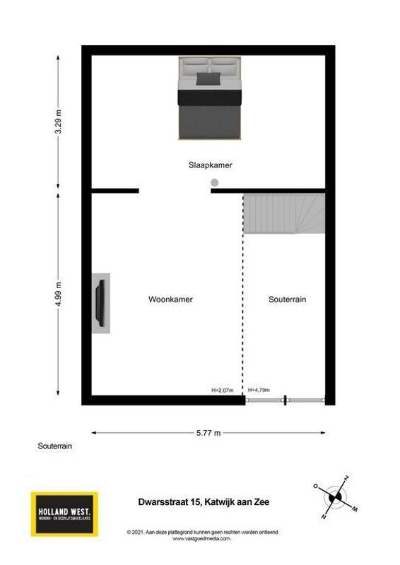 Dwarsstraat 15 Floorplan Blur 1