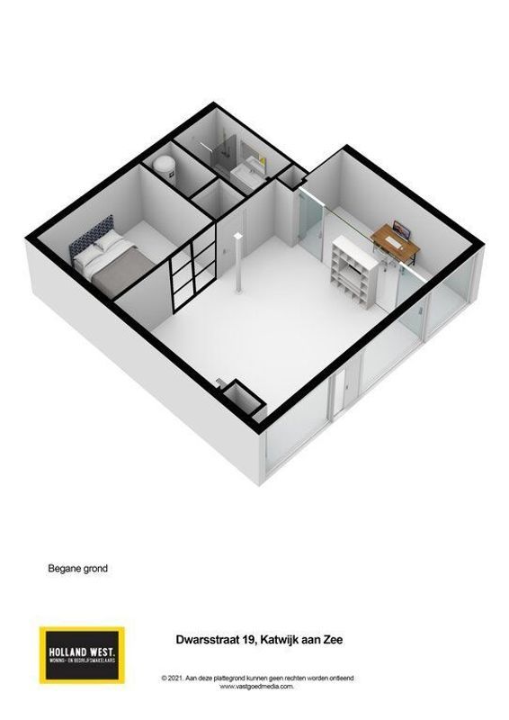 Dwarsstraat 19 Floorplan Blur 2