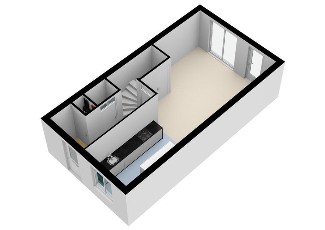 Penningkruid 25 Floorplan Blur 1