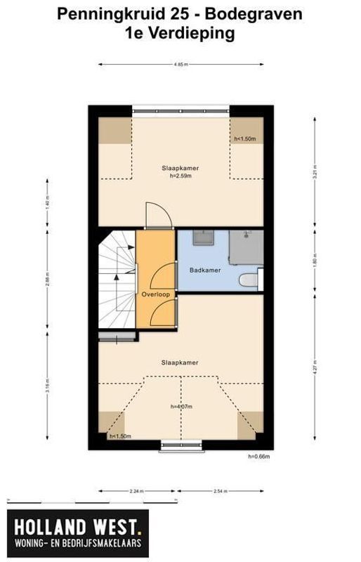 Penningkruid 25 Floorplan Blur 2