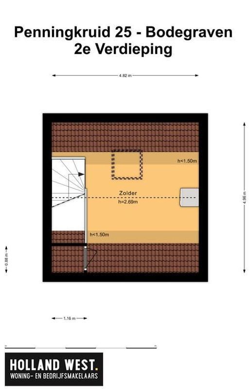Penningkruid 25 Floorplan Blur 4