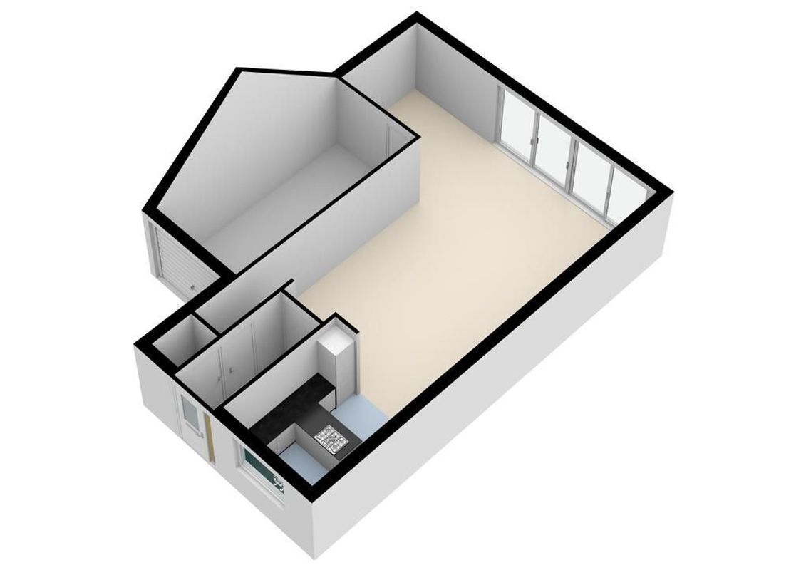 Marokkostraat 88 Floorplan Blur 1
