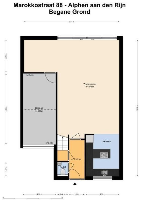 Marokkostraat 88 Floorplan Blur 0