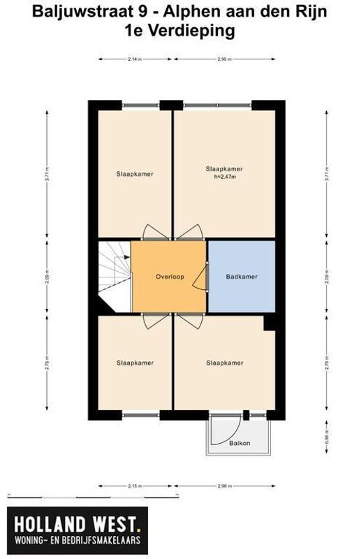 Baljuwstraat 9 Floorplan Blur 2