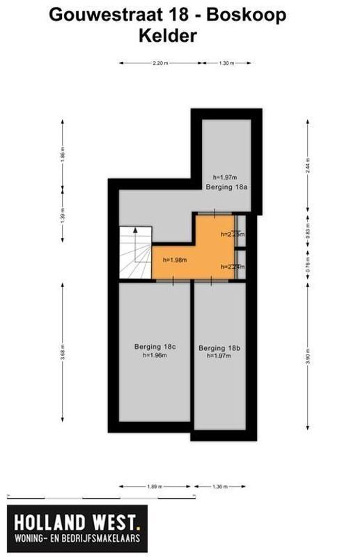 Gouwestraat 18-C Floorplan Blur 2