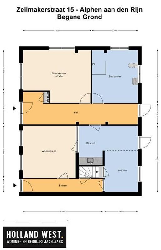 Zeilmakerstraat 15 Floorplan Blur 0