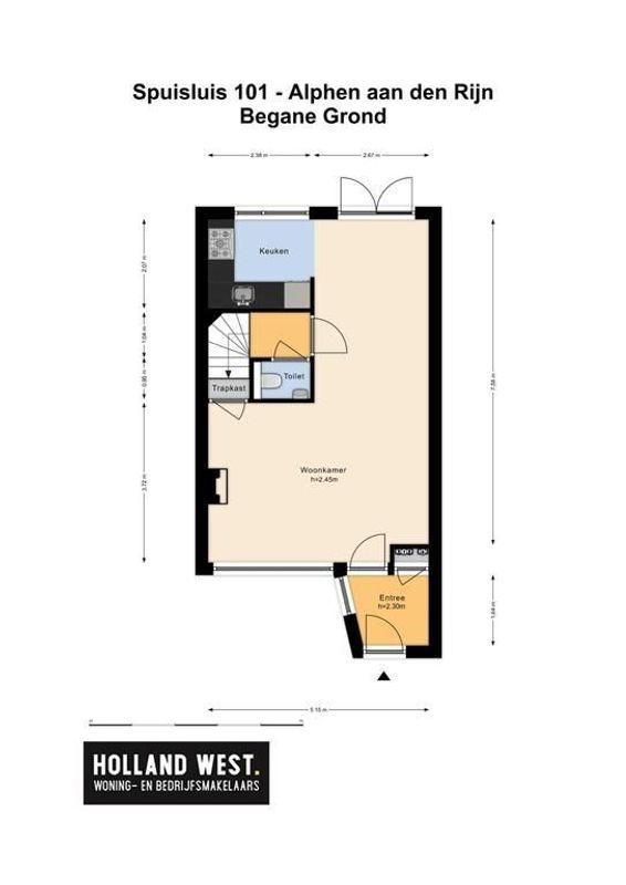 Spuisluis 101 Floorplan Blur 0