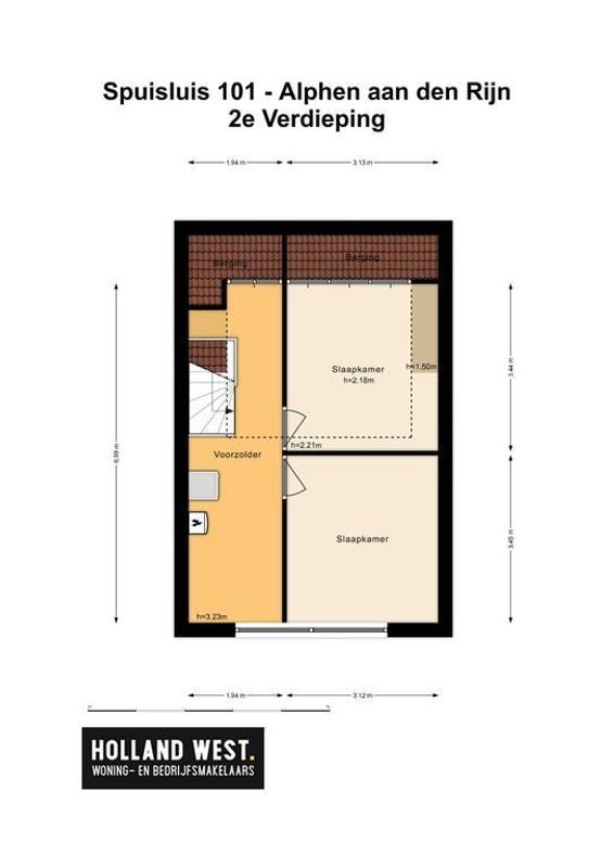 Spuisluis 101 Floorplan Blur 4