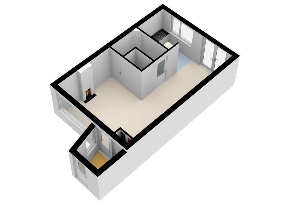 Spuisluis 101 Floorplan Blur 1
