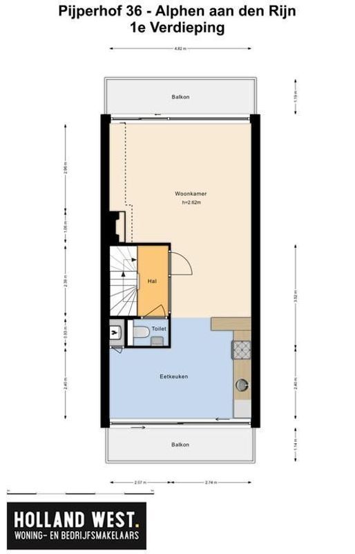 Pijperhof 36 Floorplan Blur 1