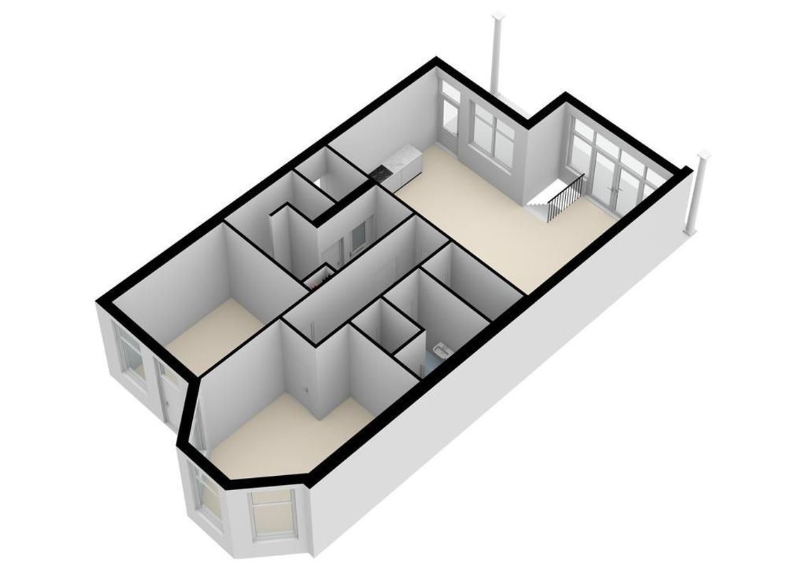 Gouwestraat 18-A Floorplan Blur 1