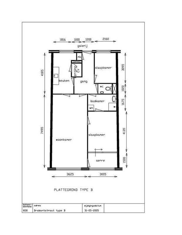 Brabantstraat 274 Floorplan Blur 0