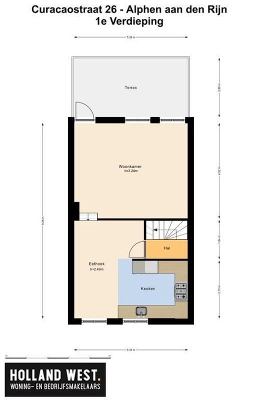 Curacaostraat 26 Floorplan Blur 2