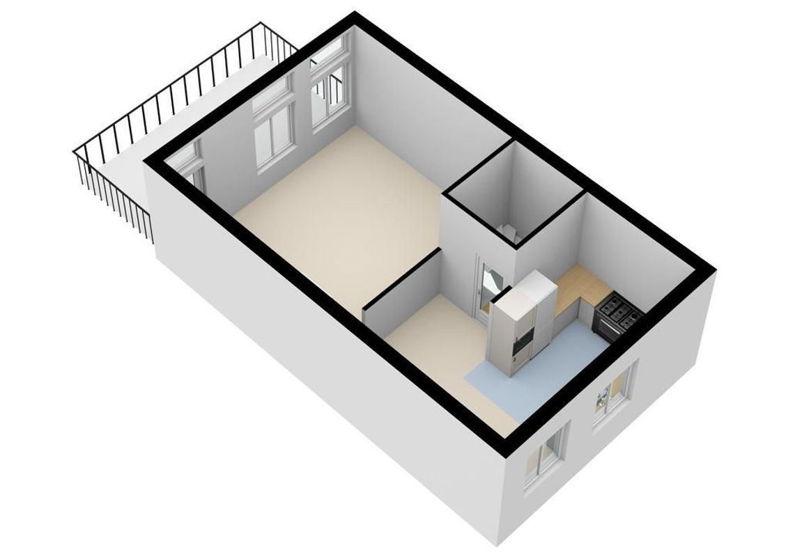 Curacaostraat 26 Floorplan Blur 3