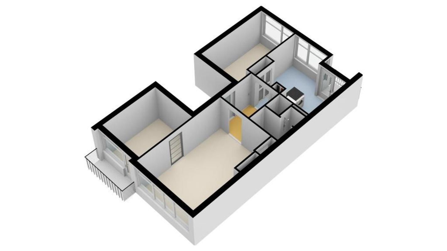 Raafstraat 142 Floorplan Blur 2