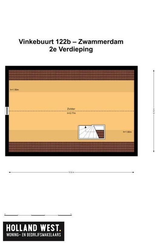 Vinkebuurt 122-B Floorplan Blur 2