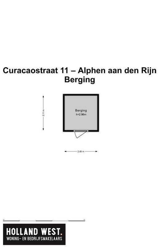 Curacaostraat 11 Floorplan Blur 0