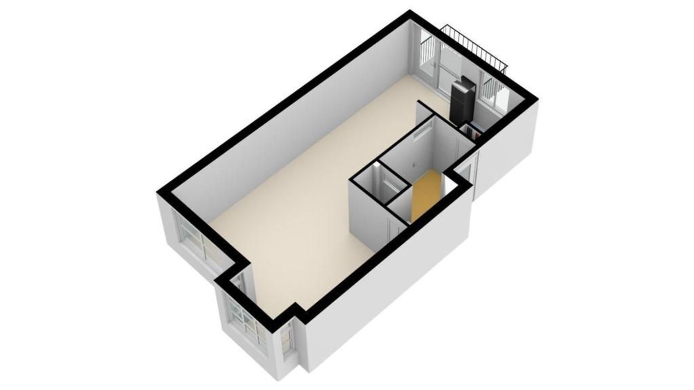 Curacaostraat 11 Floorplan Blur 3