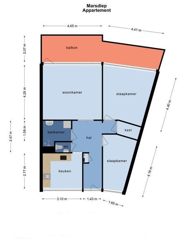 Marsdiep 123 Floorplan Blur 0