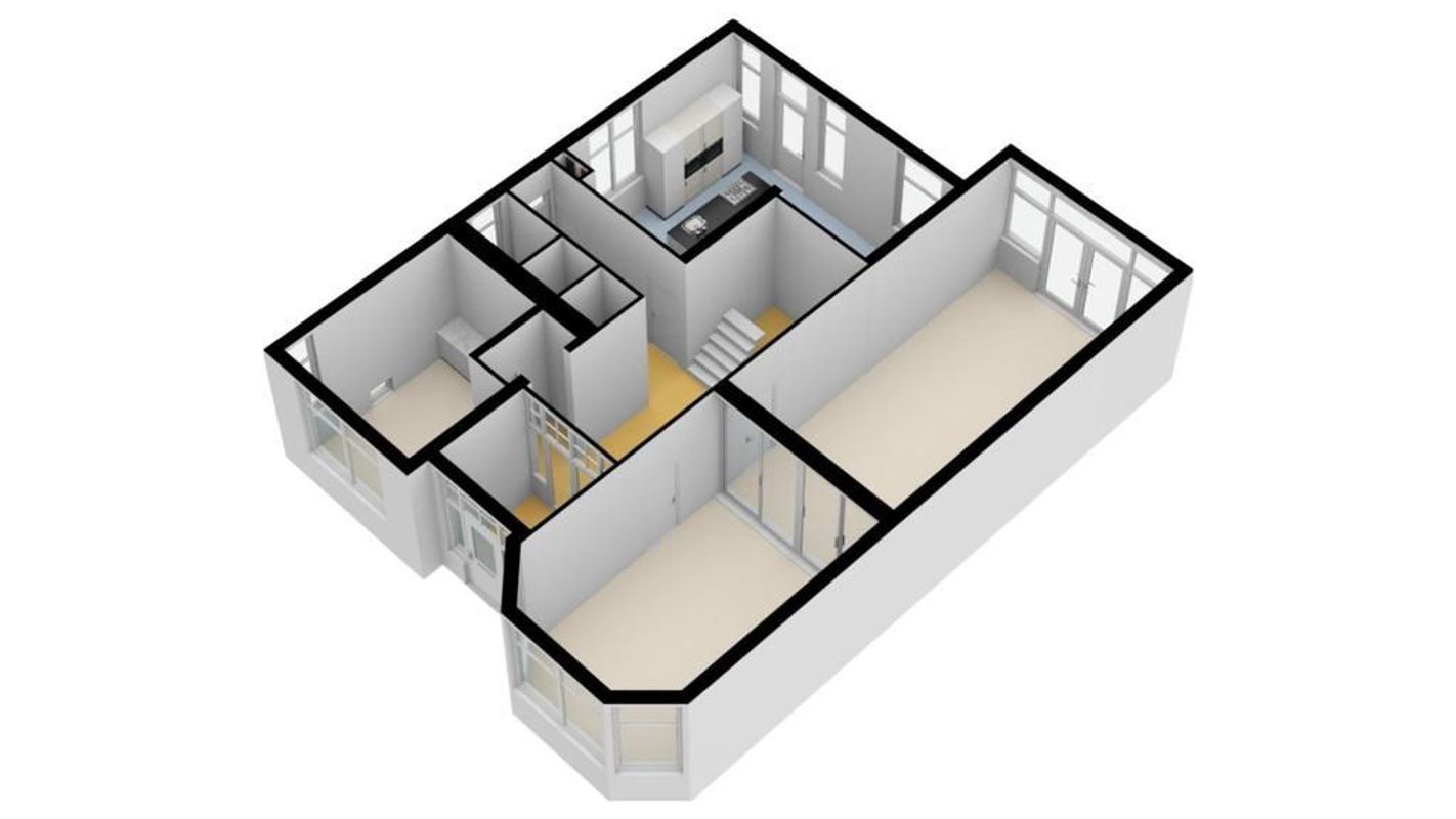 Prins Hendrikstraat 120 Floorplan Blur 1